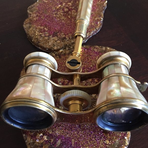 Antique French Lemaire Mother-Of-Pearl Opera Glass - Picture 7 of 9